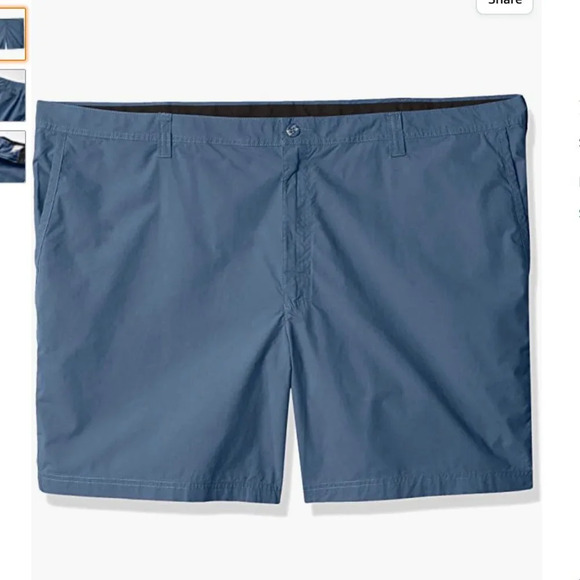 NWT Columbia Men's Washed Out Short, Bluestone, B&T - Picture 1 of 3